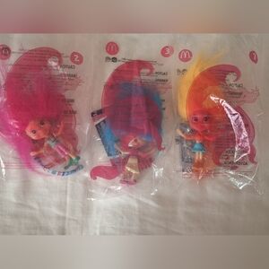 Happy Meal Toys McDonald's Troll Toys